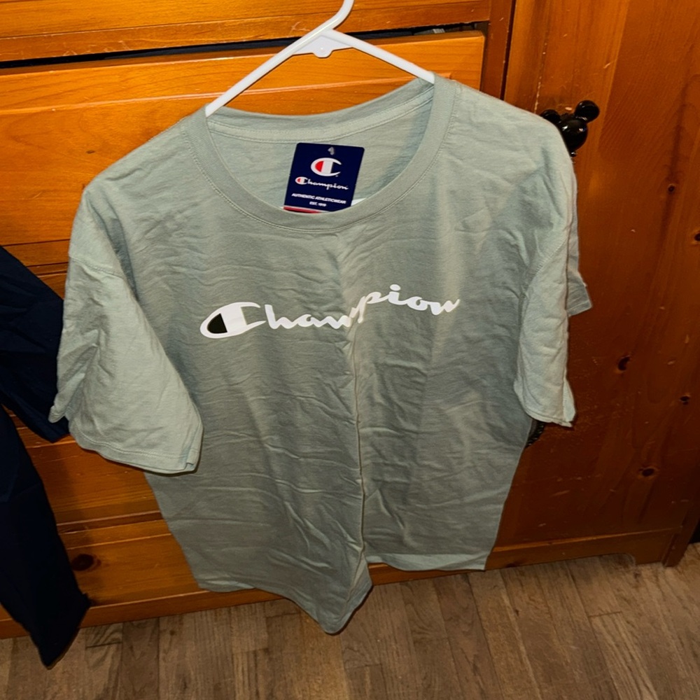 Men’s Green Champion T-Shirt